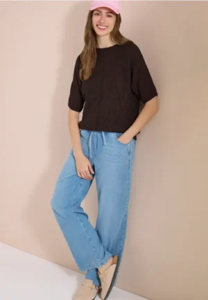 Dolman-trui met boothals