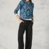 Donzig shirt met lange mouwen