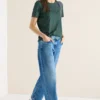 Eenvoudig T-shirt met minimalistische print