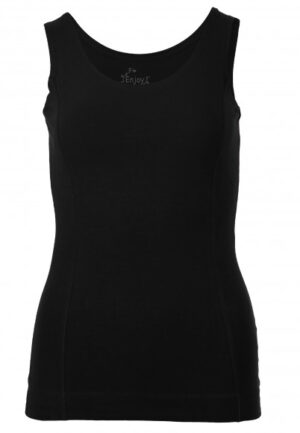 Enjoy - Zwart | Dames | Top | Zwart | XXL | regular | Kamst mode