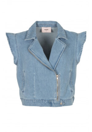 Freebird - Blauw | Dames | Gilet | Blauw | M | regular | Kamst mode