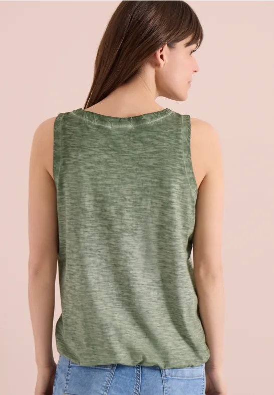 Gekleurde jersey top - Afbeelding 3