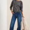 Gemêleerd jacquard shirt
