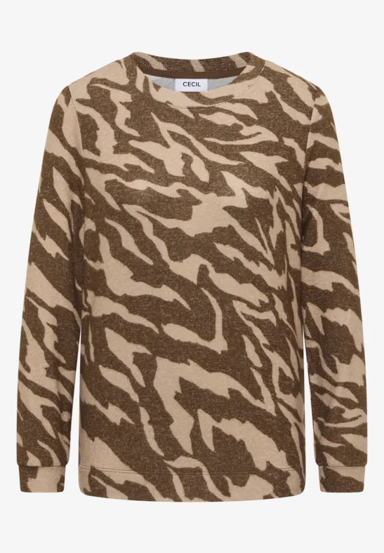 Gemêleerd shirt met patroon - Afbeelding 2