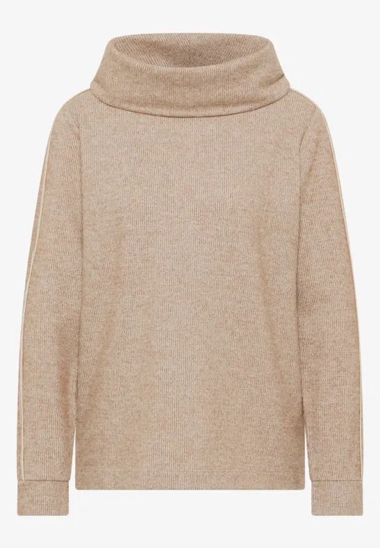 Gemêleerd shirt met tape - Afbeelding 2