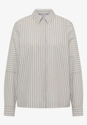 Alternative view of Gestreept overhemd blouse