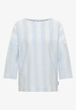 Alternative view of Gestreept shirt met structuur
