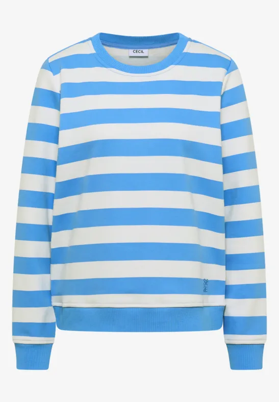 Gestreept sweatshirt - Afbeelding 2