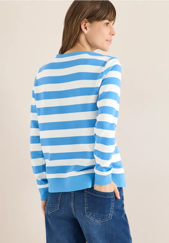 Gestreept sweatshirt - Afbeelding 3