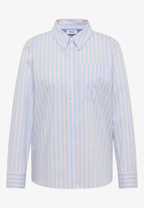 Gestreepte blouse - Afbeelding 2
