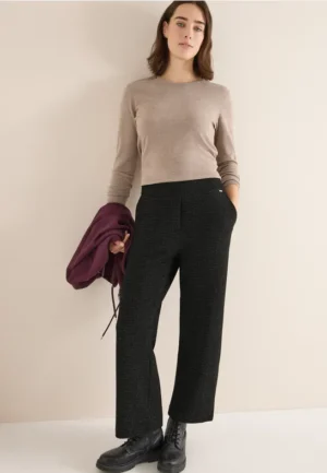 Glinsterende broek Wide Legs