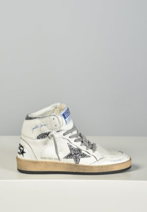 Golden Goose sneakers Skystar GWF00230.F002192.80185 white/silver