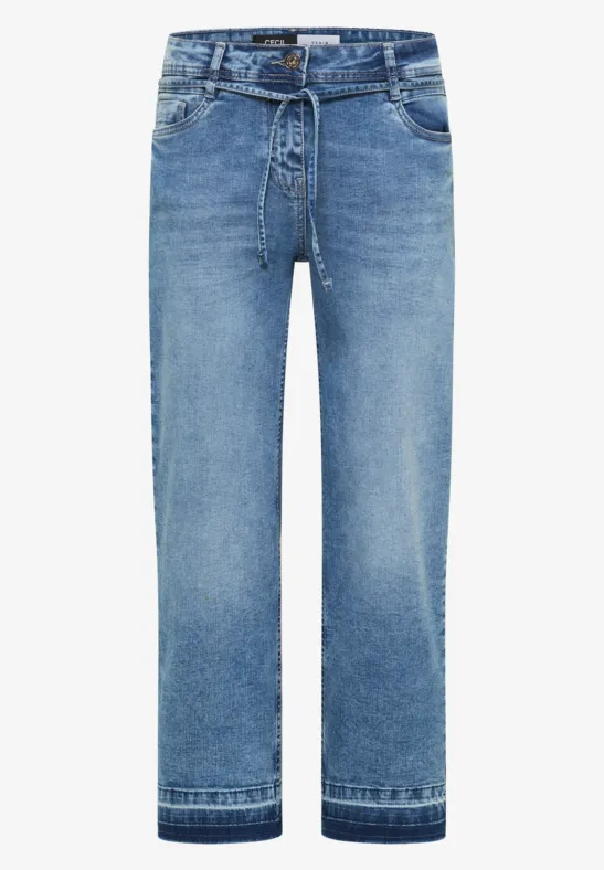 High Waist straight leg jeans met Loose Fit - Afbeelding 2