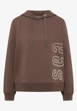 Alternative view of Hoodie met rugprint