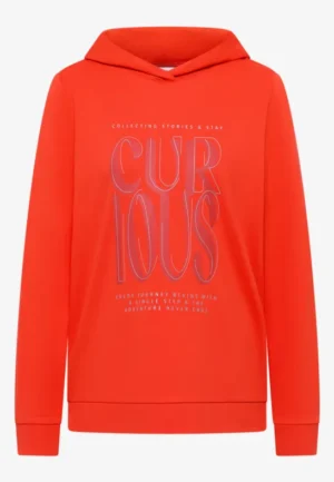 Alternative view of Hoodie shirt met print