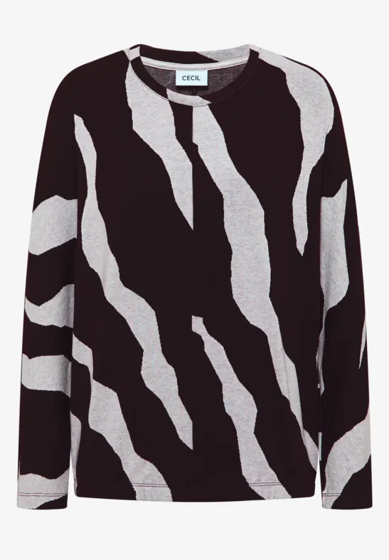 Jacquard gemêleerd Shirt - Afbeelding 2