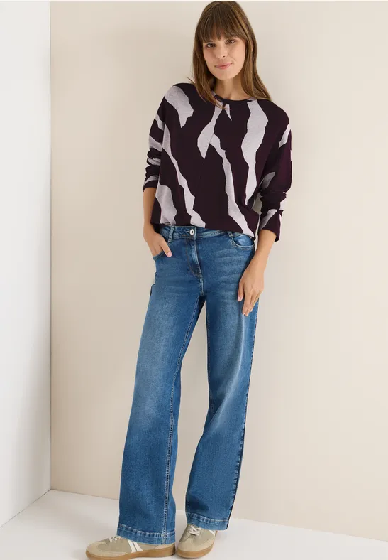 Jacquard gemêleerd Shirt
