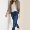 Jeans met opgestikte zakken