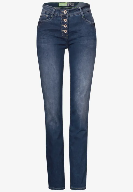 Jeans met rechte pijpen - Afbeelding 2