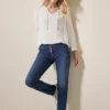 Jeans met rechte pijpen