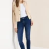 Jeans met slanke pijpen