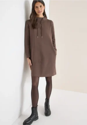 Jurk in effen kleur