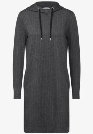 Alternative view of Jurk in krijtstreep-look