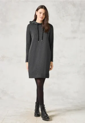Jurk in krijtstreep-look