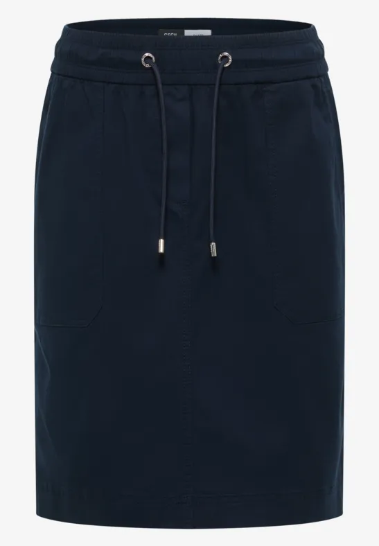 Knielange rok in een verwassen look - Afbeelding 2