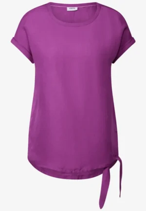 Alternative view of Linnen blouse met knopen