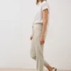 Loose Fit gemêleerde broek