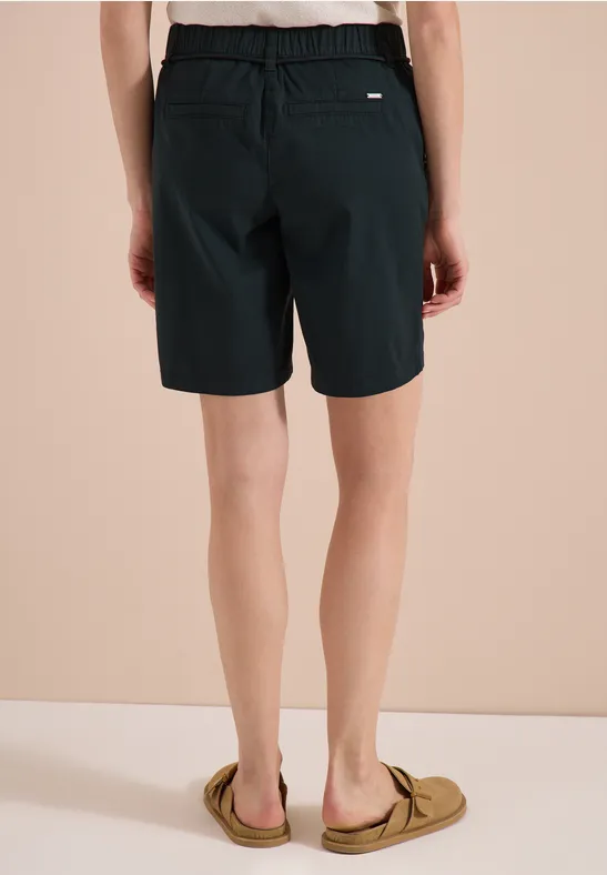 Mid Waist shorts met wijde pijpen in Loose Fit - Afbeelding 3