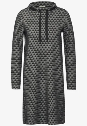 Alternative view of Minimale jacquard jurk