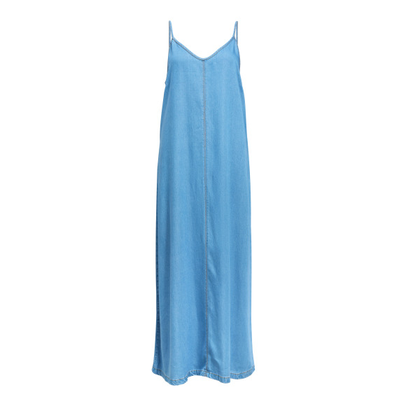Object - Blauw | Dames | Jurk | Blauw | 44 | regular | Kamst mode