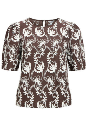 Object - Bruin | Dames | Blouse | Bruin | 44 | regular | Kamst mode