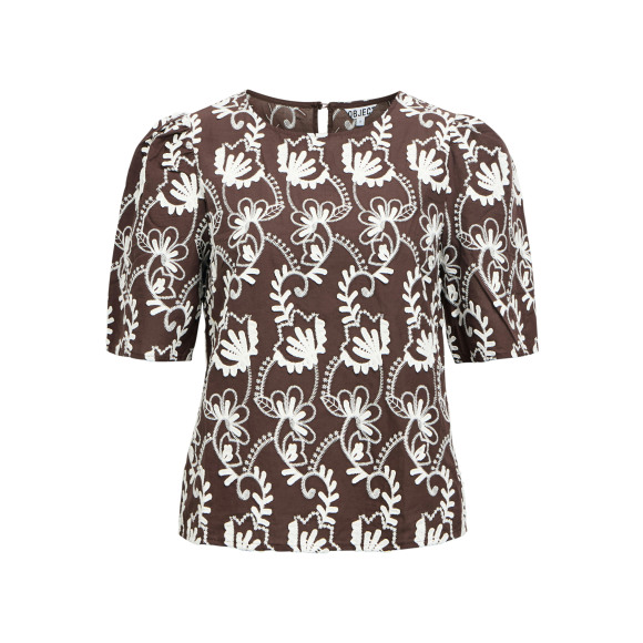 Object - Bruin | Dames | Blouse | Bruin | 44 | regular | Kamst mode