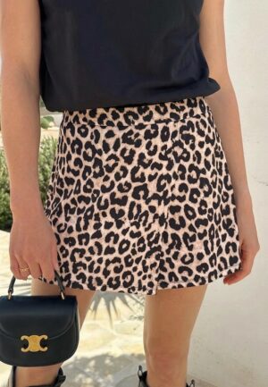 Overslag Skort Sendy Leopard