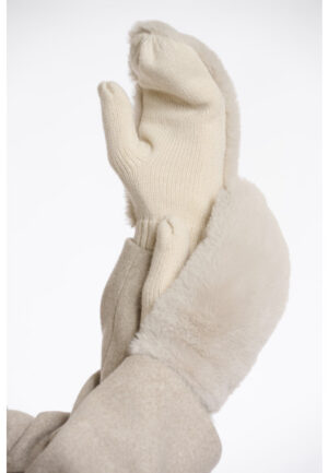 Rino & Pelle - Wit | unisex | Muts | Wit | One Size | regular | Kamst mode