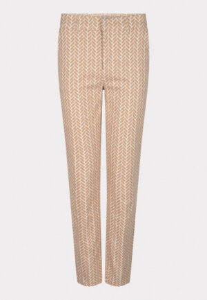 Esqualo - Beige | Dames | Broek | Beige | 34 | regular | Kamst mode