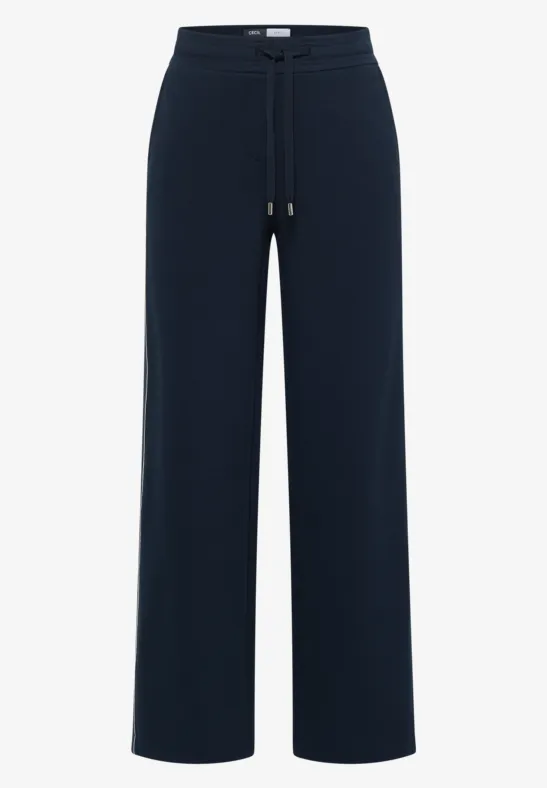 Piqué broek met band - Afbeelding 2