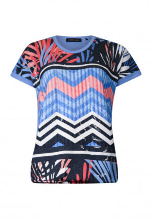 Roberto Sarto - Blauw | Dames | Top | Blauw | 46 | regular | Kamst mode