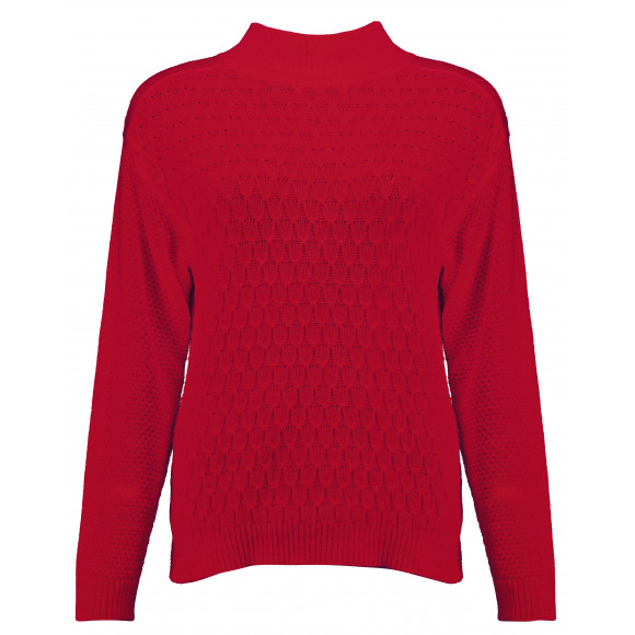Bloomings - Rood | Dames | Trui | Rood | L | regular | Kamst mode