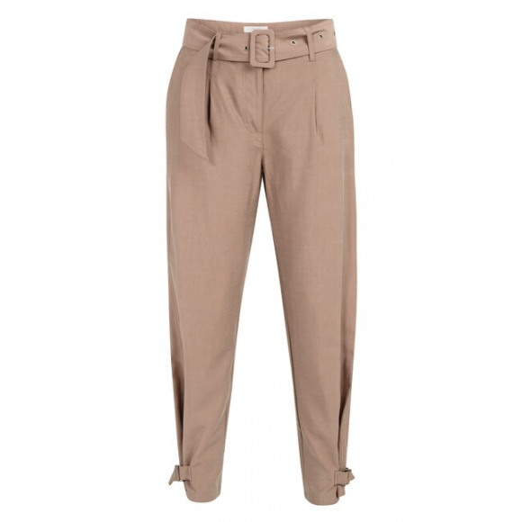 YAYA - Bruin | unisex | Broek | Bruin | 40 | regular | Kamst mode