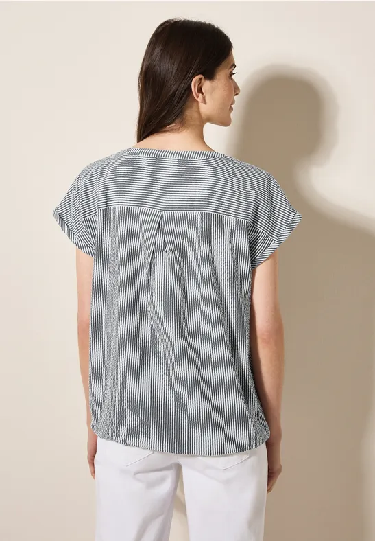 Seersucker blouse - Afbeelding 3