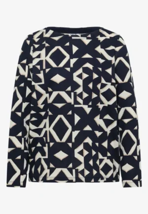 Alternative view of Shirt met boothals