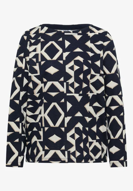 Shirt met boothals - Afbeelding 2