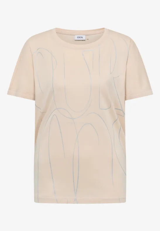 Shirt met foliedruk - Afbeelding 2