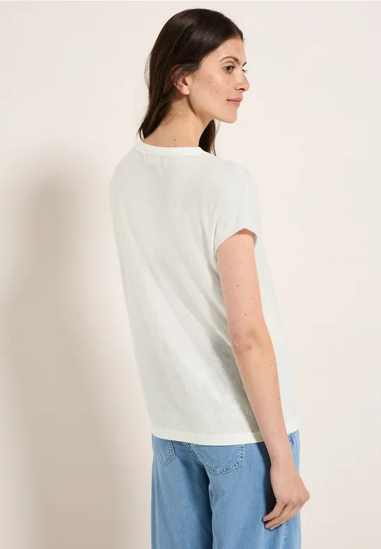 Shirt met geborduurd patroon - Afbeelding 3
