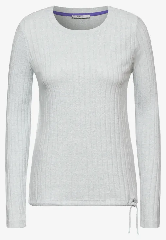 Shirt met geribbelde structuur - Afbeelding 2