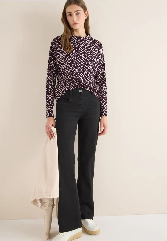 Shirt met knoopdetails